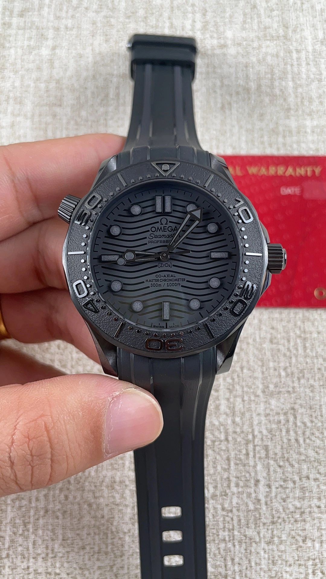 Neat CBD Factory Omega Seamaster Diver 300M 43.5mm “Black Black” Full Ceramic (210.92.43.20.01.003) 1:1 Super Clone – DD8806 Movement 285